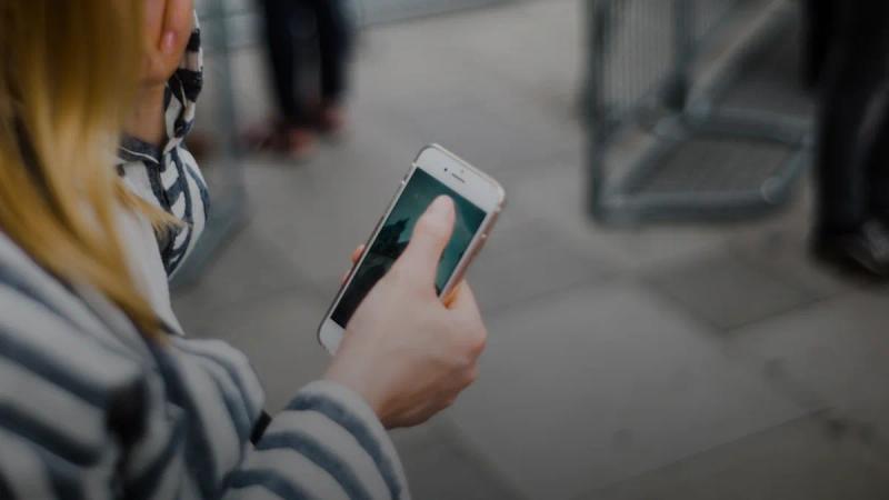 person holding smartphone